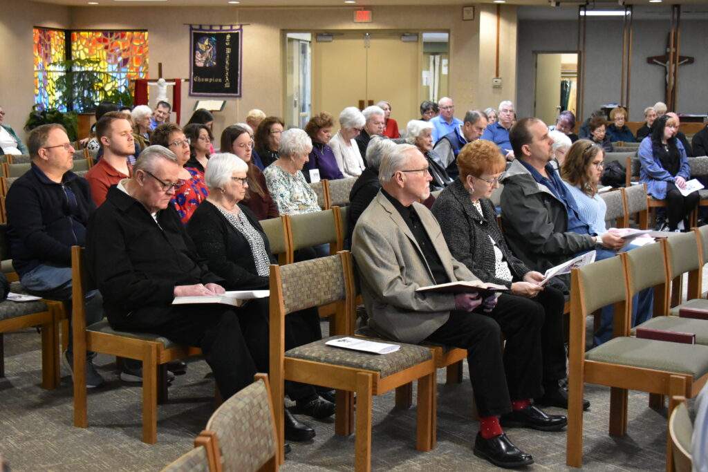 Congregation participates in Mass at St. William Parish