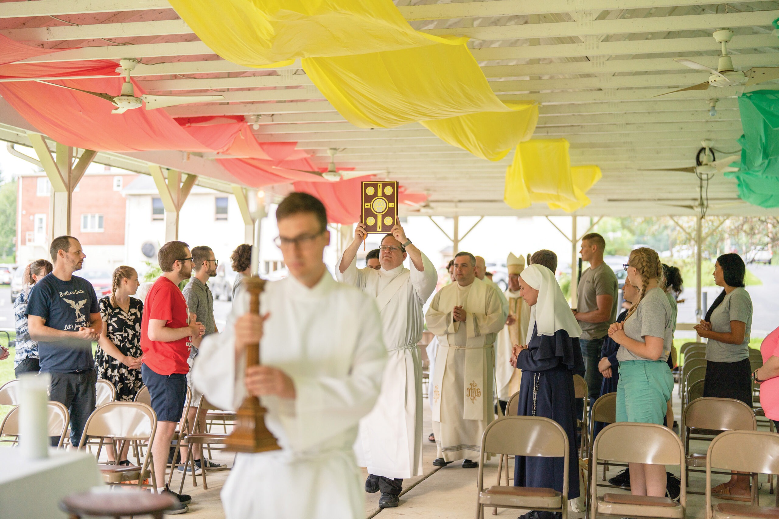 The Diocese of Youngstown's first World Youth Day Summer Festival was held this year on August 4 & 5 at St. Robert Bellarmine Parish in Cortland. Photo by Brian Keith.