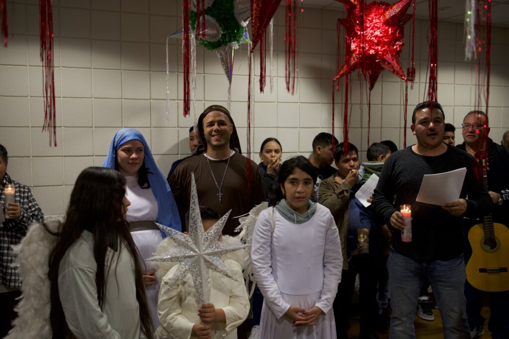 The "Outside" group at Las Posadas