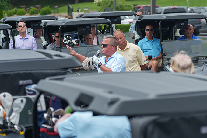 Photo from last years Bishops Golf Classic.