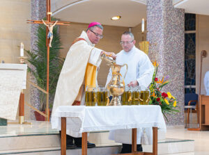 Chrism Mass at the Cathedral.